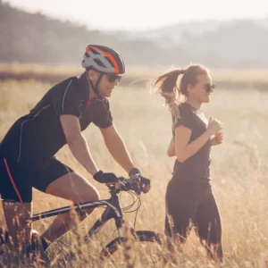Run And Cycle Bike For Fun